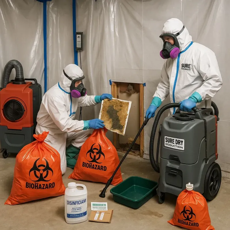 Contaminated Water Handling Protocols process in Towner County, ND