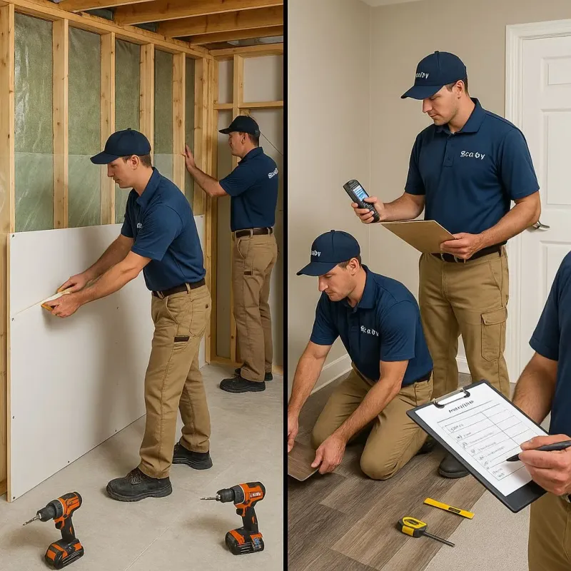 Repairs and Reconstruction process in Towner County, ND